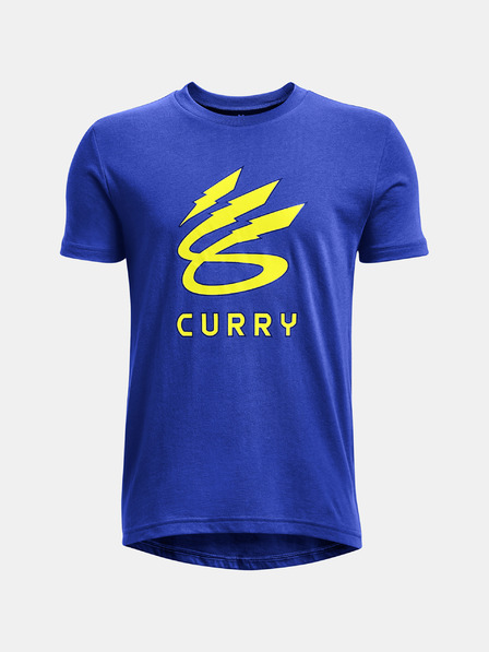 Under Armour UA Curry Lightning Logo Kinder  T‑Shirt