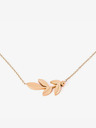Vuch Rose Gold Big Leaf Halskette
