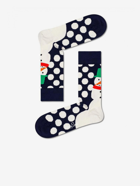 Happy Socks Jumbo Snowman Socken